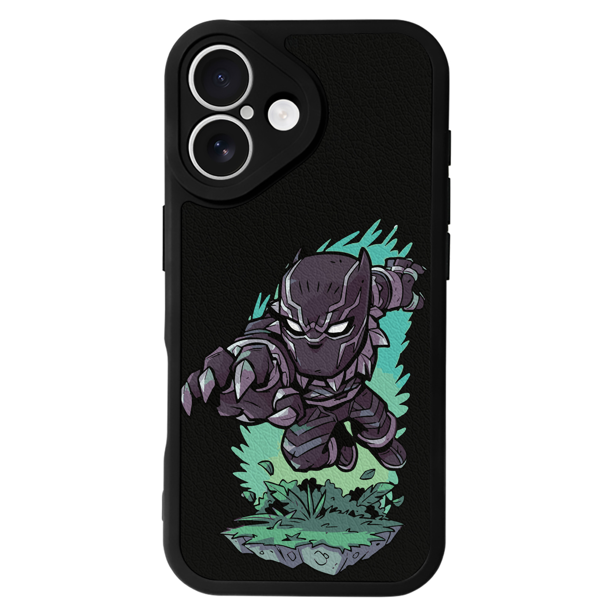 （画像用） アベンジャーズ The Avengers 【iPhone 16シリーズ対応】シリコンスマホケース（レザー調） 材質：シリコン